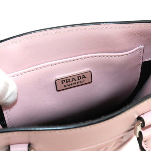 PRADA Shoulder Bag leather pink - Picture 7 of 8